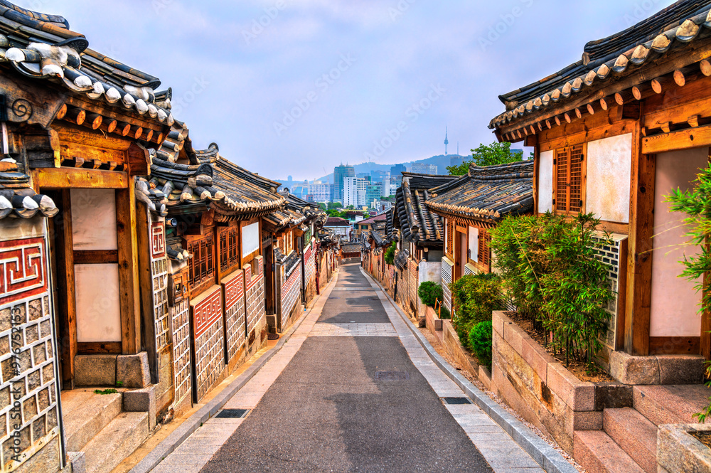 Une ruelle du Bukchon Hanok Village