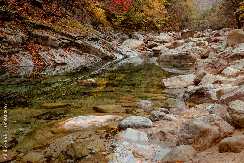 Les montagnes Seoraksan