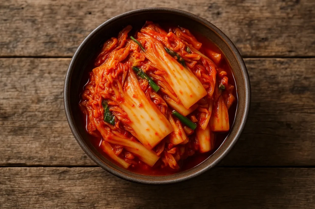 Plat de la Corée du Sud : kimchi
