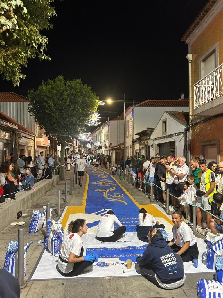 Préparation des tapis de sel